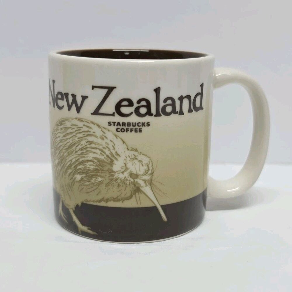 Starbucks New Zealand Kiwi 3 Oz. Mini Coffee Mug Espresso 2017